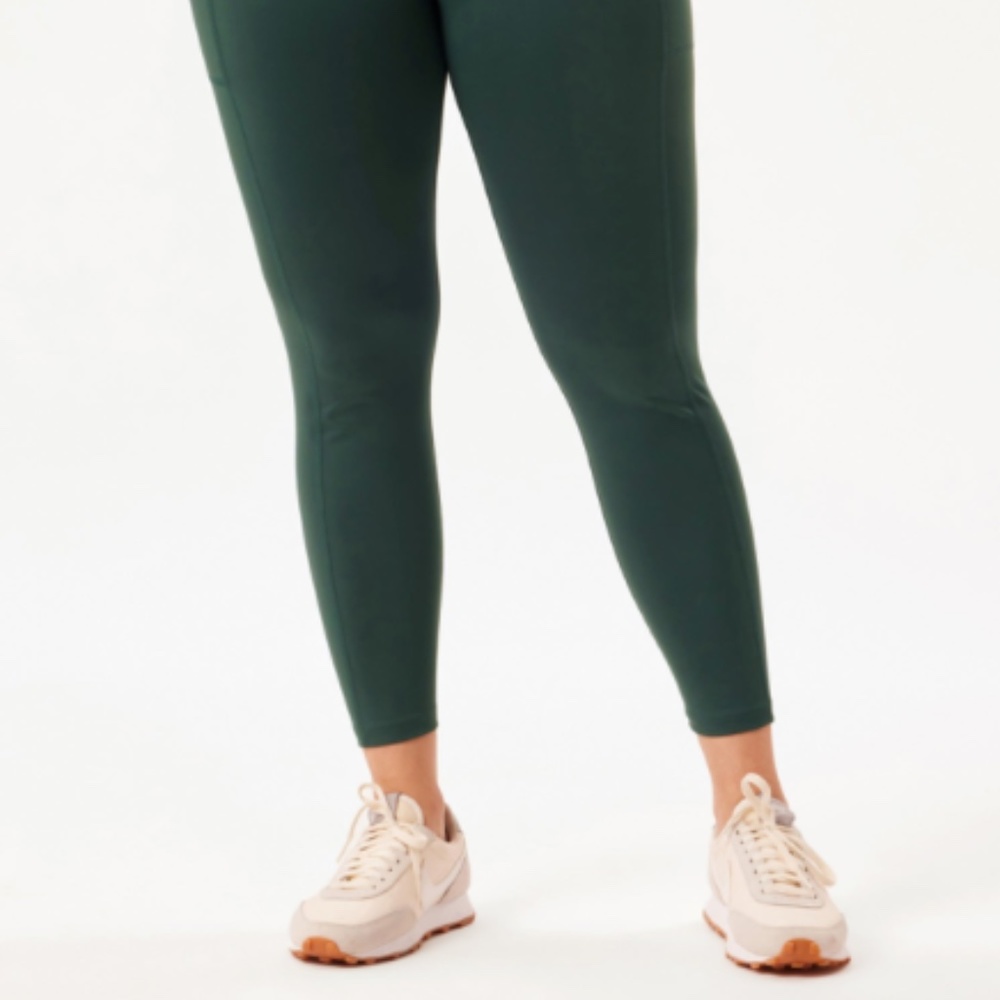 Girlfriend Collective Compressive Pocket Legging- Moss Medium